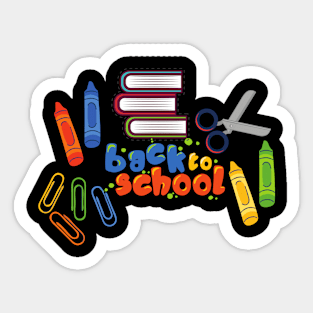 Back to School, School Days, Students and Teachers, Education Sticker